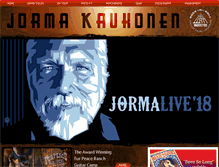 Tablet Screenshot of jormakaukonen.com